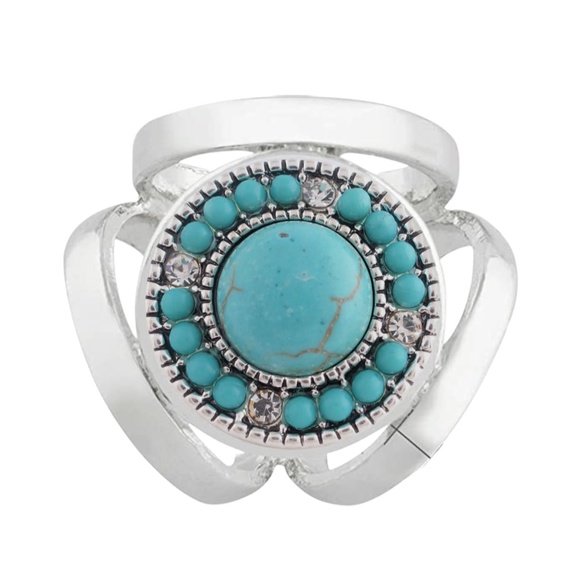 Snap Charm Scarf Holder Set of 4 for Standard Size Snaps - Picture 4 of 7